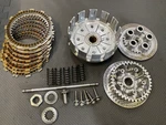 2007 Kawasaki KX450F Complete Clutch Plates Basket Hub 13095-0052 Used. Price: $100.00.