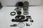 1979 Yamaha XS750 Special Triple (#384) Clutch Assembly Cover Used. Price: $89.06.