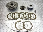 2007 04-08 Triumph 900 Thruxton Clutch Basket Inner Outer Plates Oem Used. Price: $150.62.