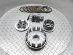 2006 05-06 Kawasaki ZR750 Z750S Clutch Basket Hub Primary Plate Disc Inner Outer Used. Price: $113.82.