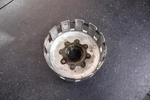 Honda 1980 - 1983 GL1100 Goldwing Engine Primary Driven Gear Clutch Basket Used. Price: $65.00.