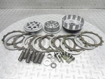 2001 99-02 Suzuki SV650S Clutch Basket Hub Primary Plate Disc Lot Used. Price: $50.21.