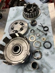 1974 1975 Yamaha Clutch Basket Hub Misc Parts 401-16150-00-00 Used. Price: $40.00.
