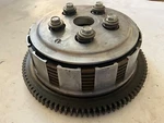 Honda 1983 1984 1985 CB650SC Nighthawk Oem Clutch Hub Basket Plates Used. Price: $74.69.