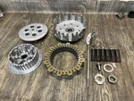2008-2015 Suzuki RMZ450 Oem Clutch Assembly Used Hub Boss Plate Broken Basket. Price: $79.00.