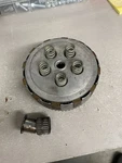 1986 Honda 125R Clutch Hub Basket Pressure Plate Used. Price: $50.00.