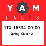 1TX-16334-00-00 Yamaha Spring, Clutch 2 1TX163340000, New Genuine Oem Part. Price: $120.76.