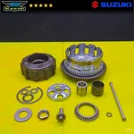 1999 Suzuki GSXR600 Clutch Basket Inner Hub Boss Pressure Plate Discs Kit - Used. Price: $100.00.
