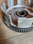 1986 Kawasaki Bayou 185 Clutch Basket 13095-1134 Used. Price: $20.00.