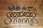 1987 Kawasaki Clutch Basket Pressure Plates Hub 13081-1242 Used. Price: $139.98.