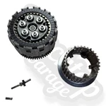 2014 12-14 Ducati Monster 696 Clutch Basket Hub Primary Plate Disc Inner Outer Used. Price: $127.46.