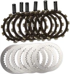 Complete Clutch Kit - Cork Ck Plates, Steels, & Springs Ebc DRC85 New. Price: $49.95.