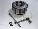 2006 Yamaha 01-09 WR250F 01-07 YZ250F Oem Complete Clutch Plates Basket Hub For. Price: $65.00.