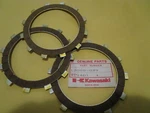 Nos Kawasaki KD125 KE125 KS125 Kx KH400 Clutch Friction Plate QTY3 PN:13088-039 New. Price: $36.99.