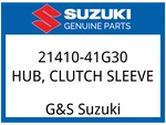 Suzuki Oem Part 21410-41G30 Hub,clutch Sleeve New. Price: $222.90.