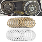 Twin Cam Extra Clutch Friction Disc Steel Plate Kit Fit Harley Softail 1999-2017 New. Price: $79.99.