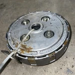 88-07 Kawasaki Ninja 250R EX250 Complete Clutch Basket Presure Plate Hub Used. Price: $74.95.