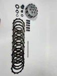 2002-2008 Honda Complete Clutch Basket Inner Hub Pressure Plate Used. Price: $129.99.