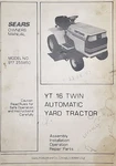 Sears Craftsman 16 Hp Twin Hydro 44 Yard Tractor 917.255850 Owner & Parts Manual Brand. Price: $94.49.