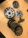 83-86 Yamaha TT-600 Clutch Assembly, 1JK-16150-00-00, XT-600,SRX-600 Used. Price: $199.00.