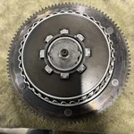 94-97 Harley Oem Evolution Touring Softail Dyna Clutch Hub Basket Assembly Used. Price: $275.57.
