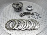 2011 11-15 Kawasaki ZX10R ZX1000D Clutch Basket Hub Plate Disc Lot Used. Price: $284.57.