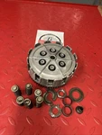 Honda CR250R 1984 Complete Clutch Assembly Basket Hub Pressure Plate Used. Price: $146.22.