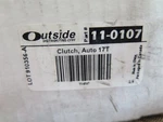 Nos Outside Distributing Auto Clutch 11-0107 (8C-1) New. Price: $46.00.