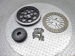 2005 Harley Electra Glide Flhtcui Front Rear Belt Pulley Sprocket Gear Rotor Lot Used. Price: $102.29.