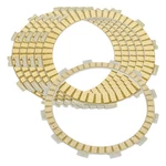 Clutch Friction Plates For Honda CBR600F Hurricane 87-90 / CB1 CB400F 89-90 New. Price: $24.51.