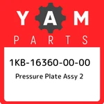 1KB-16360-00-00 Yamaha Pressure Plate Assy 2 1KB163600000, New Genuine Oem Part. Price: $547.21.