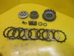 Oem 1986 1987 Yamaha Fazer Fzx 700 Complete Clutch W Plates Basket Hub Assembly Used. Price: $275.49.