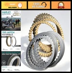 Big Twin Extra Clutch Plate Friction Steel Kit For Harley Sportster & Touring 17 New. Price: $179.99.