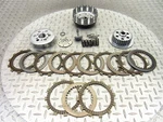 2007 06 Kawasaki KLX250S Oem Clutch Basket Primary Plates Lot Used. Price: $198.33.