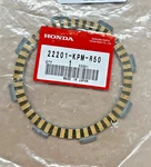 New Genuine Honda Clutch Friction Disk 22201-KPM-850 CRF150F CRF230F CRF230L Oem. Price: $10.00.