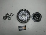05-06 Kawasaki Ninja ZX-6R ZX636 ZX6RR Oem Clutch Basket Inner & Outer W/ Hub Used. Price: $64.99.