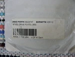 Harley Barnett Steel Drive Plate .063 HDP-12 (3D8) New. Price: $8.00.