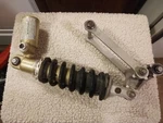 1999 Kawasaki Ninja ZX6R ZX-6R Rear Shock And Linkage 45014-1689 Used. Price: $54.95.