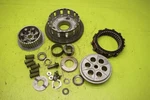 1977-1979 Suzuki GS750 Clutch Basket Hub Pressure Plate Spring Oil Pump Drive Used. Price: $54.95.