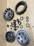 2003 01-03 Kawasaki ZR7S ZR750 Clutch Basket Inner Outer Plates Hub Boss Oem Used. Price: $99.00.