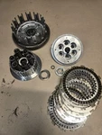 05-06 Kawasaki Ninja ZX6R Oem Clutch Basket Primary Plates Lot 13095-0046 #201 Used. Price: $85.99.