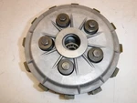 90-09 Kawasaki Vulcan 500 Clutch Boss Hub W/ Plates Outer Face Spring Used. Price: $22.50.