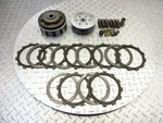 2002 99-02 Suzuki SV650S Oem Clutch Basket Primary Plates Assembly Used. Price: $48.78.