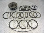 2009 09-11 Kawasaki EX650R Ninja Clutch Basket Inner Outer Plates Lot Oem Used. Price: $72.54.
