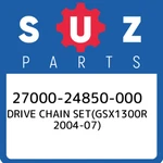 27000-24850-000 Suzuki Drive Chain SET(GSX1300R 2004-07) 2700024850000, New Genu. Price: $526.24.