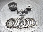 2010 09-11 Ducati Monster 696 Oem Clutch Basket Primary Plates Lot Used. Price: $185.95.