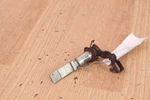 1976 Yamaha XT500 Clutch Push Lever Actuator Used. Price: $34.00.