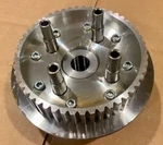 37550-84A Harley Hard Drive Clutch Hub Chrome Big Twin 1984-1999 #458 New. Price: $175.00.