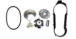 Genuine Buddy 125, Kick Scooter Front Variator, Belt & Gasket Kit New. Price: $63.49.
