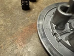 2014 Kawasaki KX250F Complete Clutch Plates Basket Hub Used. Price: $75.00.
